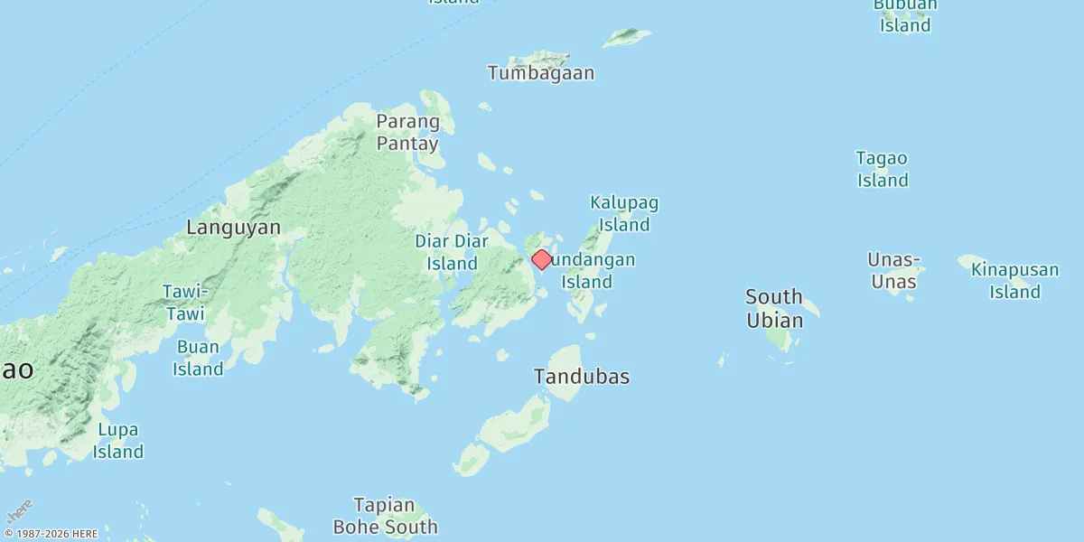 Map preview for Tandungan Channel