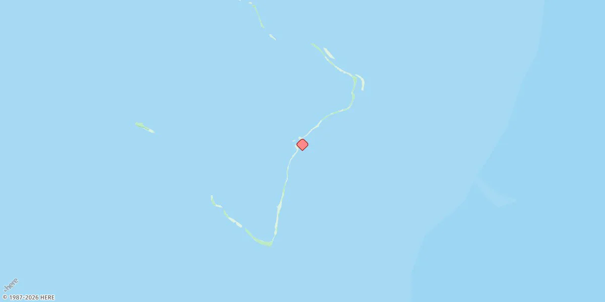 Map preview for South East Pass, Jaluit Atoll
