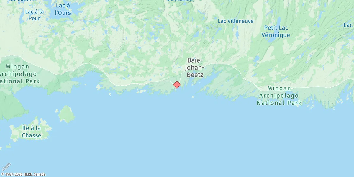 Map preview for Baie-Johan-Beetz