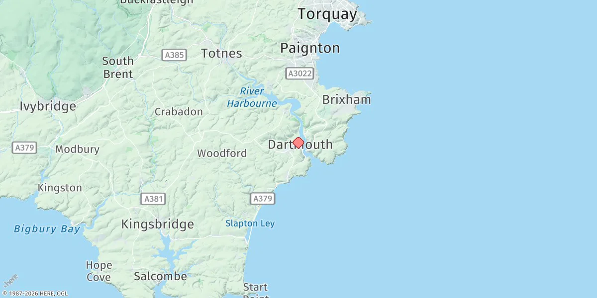 Map preview for Dartmouth