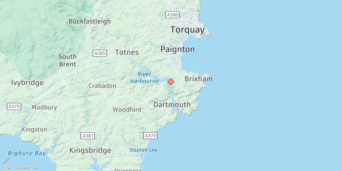 Map preview for Greenway Quay
