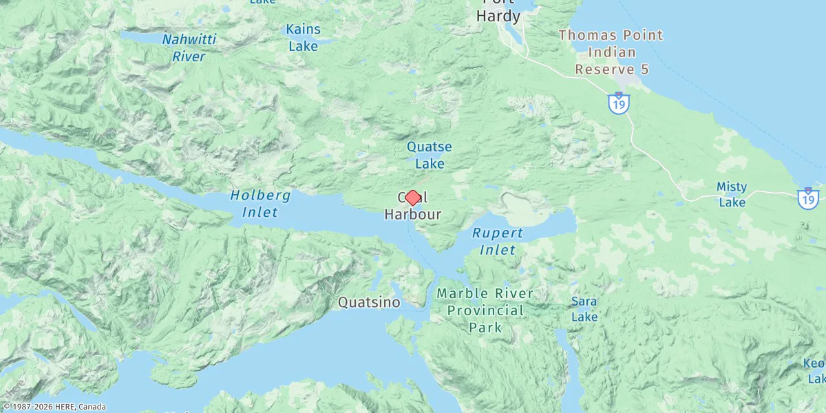 Map preview for Coal Harbour