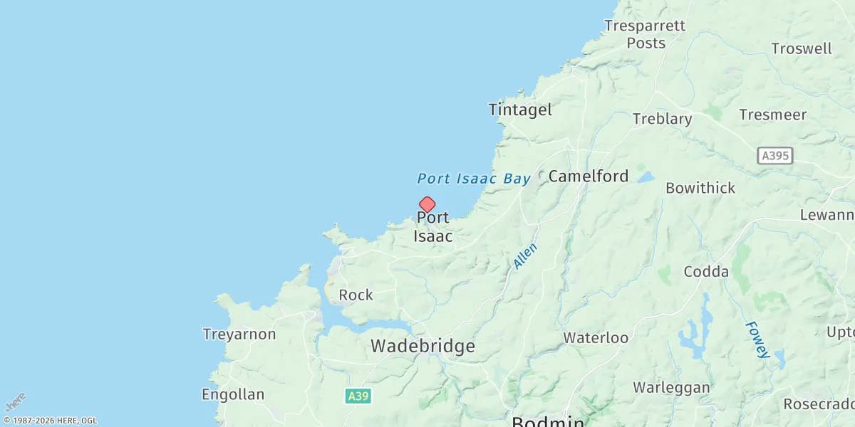 Map preview for Port Isaac