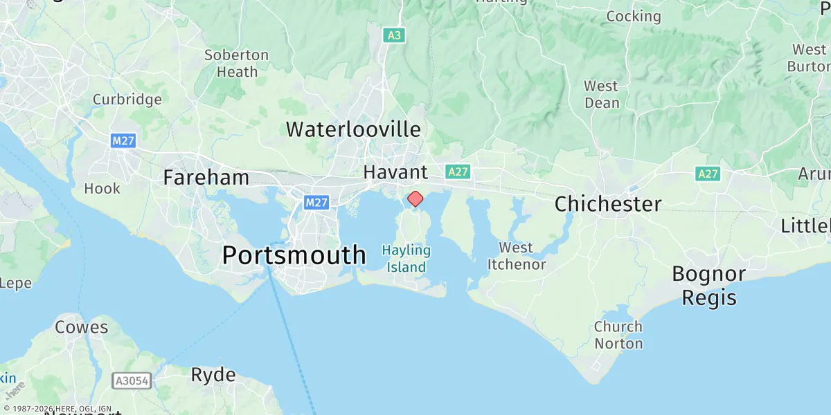 Map preview for Northney
