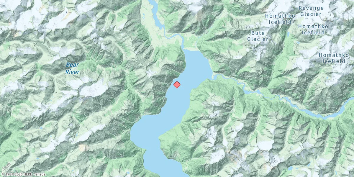 Map preview for Waddington Hbr.