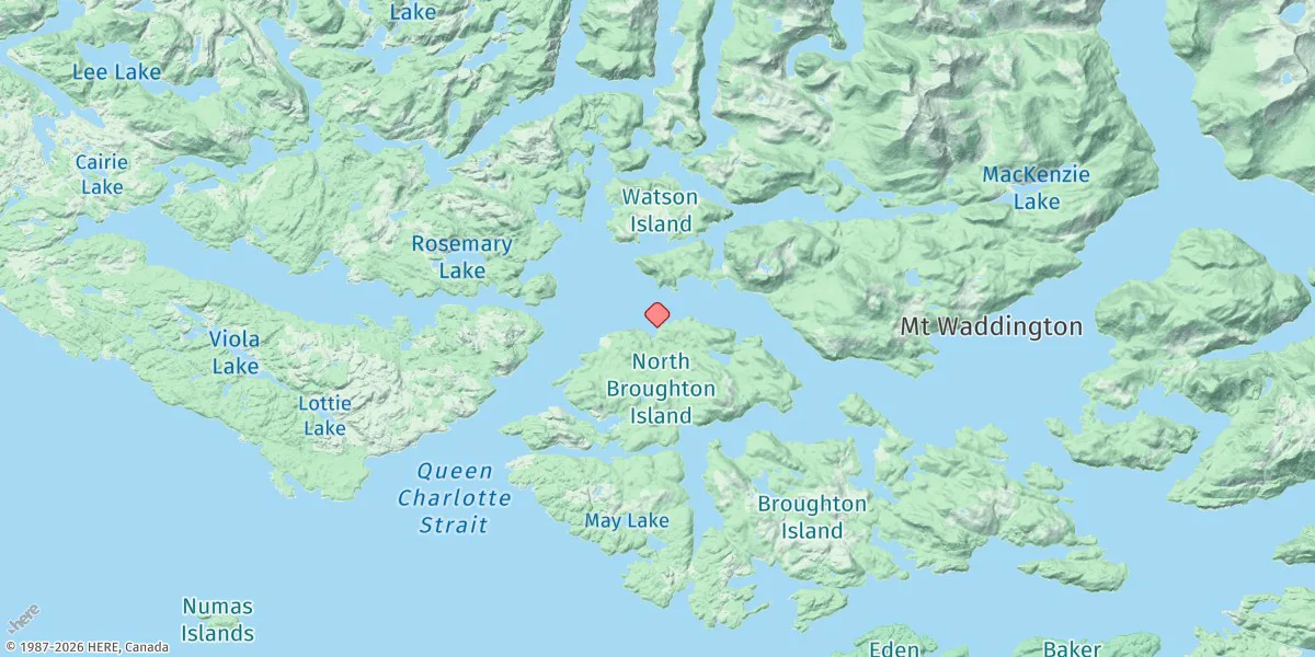 Map preview for Sullivan Bay