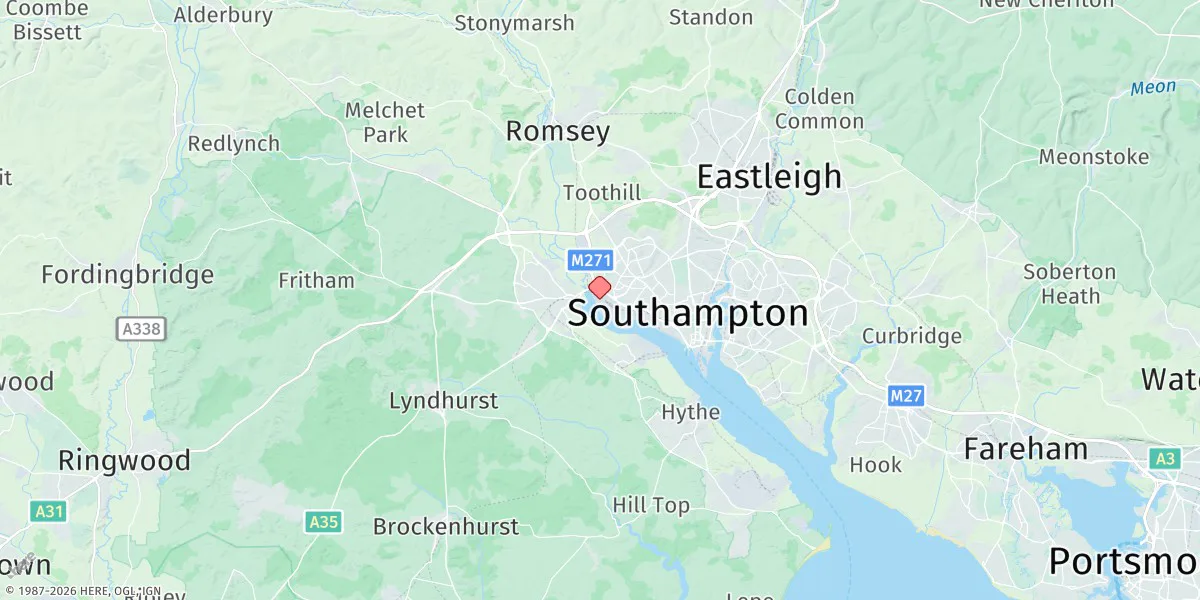Map preview for Redbridge