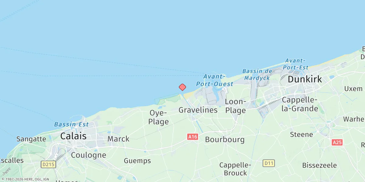 Map preview for Gravelines