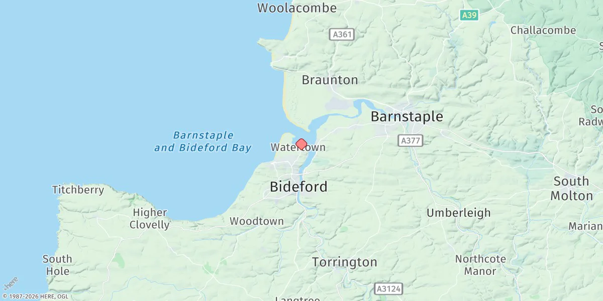 Map preview for Appledore