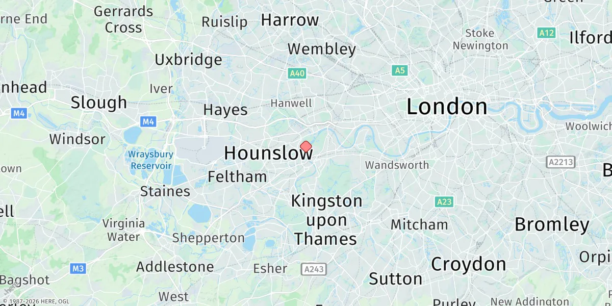 Map preview for Richmond Lock