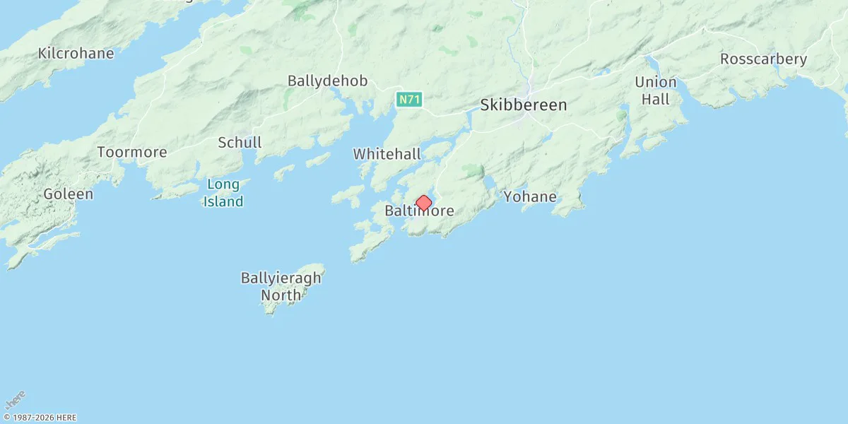 Map preview for Baltimore, Ireland