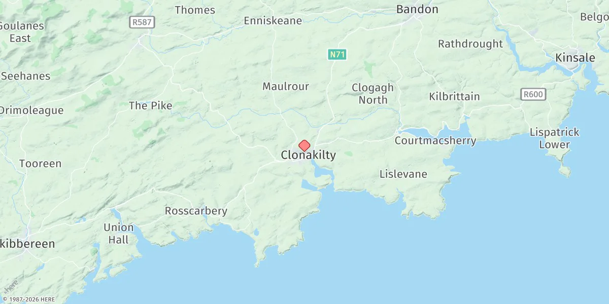 Map preview for Clonakilty Bay