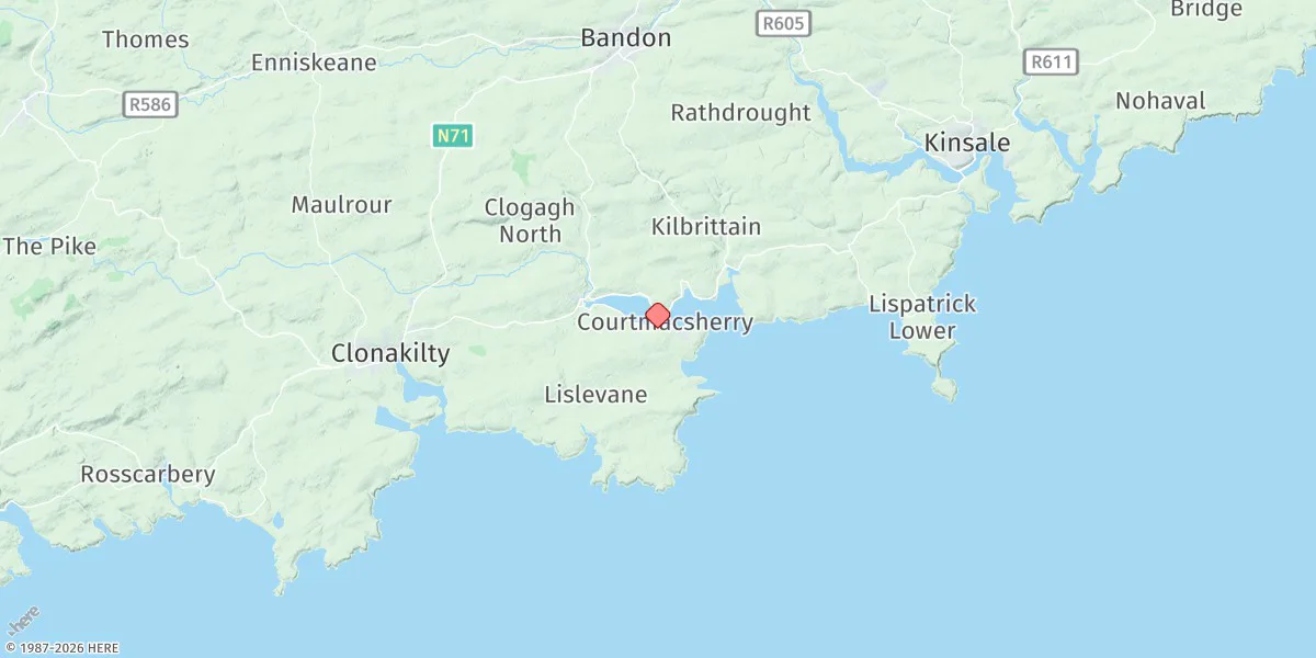 Map preview for Courtmacsherry