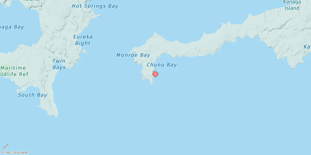 Map preview for Cape Chunu