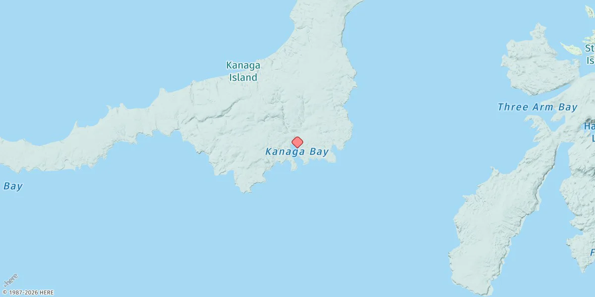 Map preview for Kanaga Bay