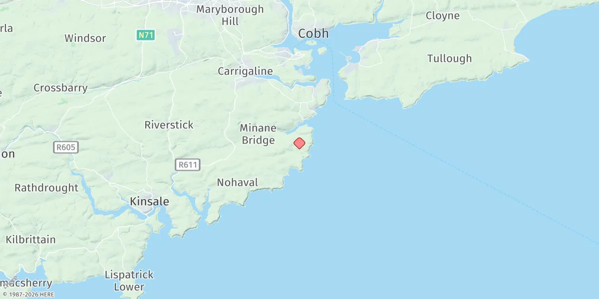 Map preview for Roberts Cove