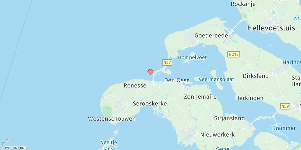 Map preview for Brouwershavensche Gat 8