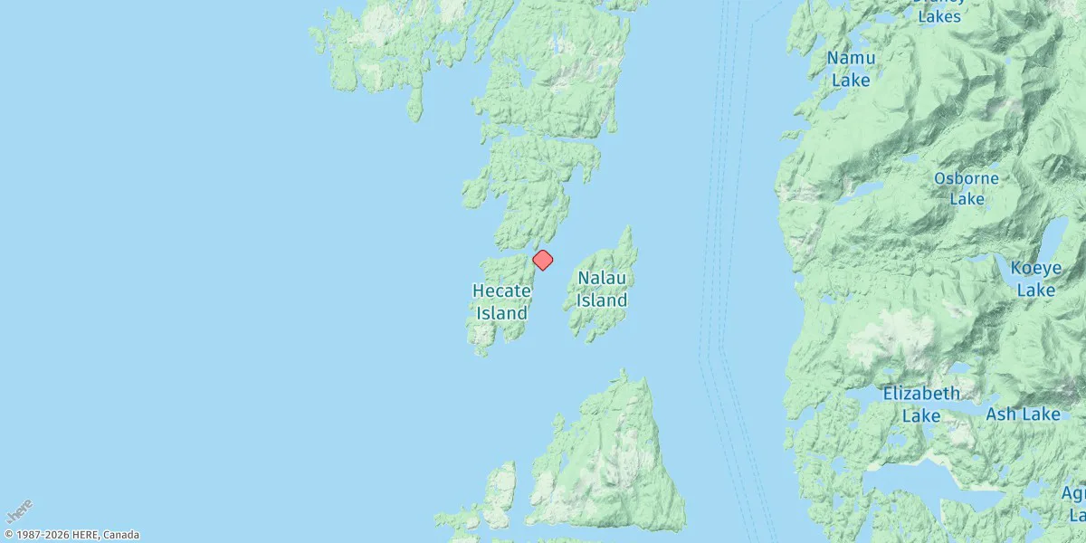 Map preview for Edward Channel