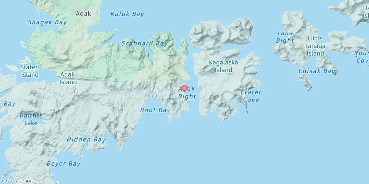 Map preview for Adak Bight