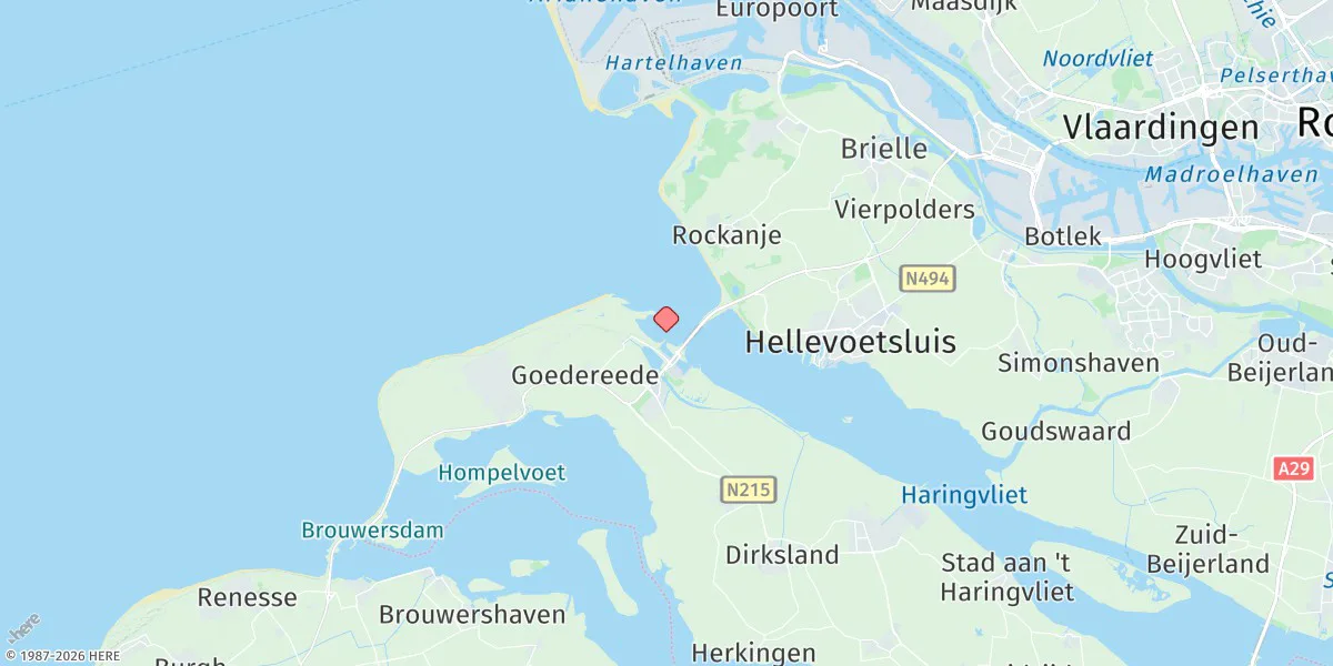 Map preview for Haringvlietsluizen
