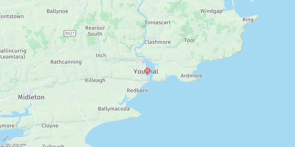 Map preview for Youghal