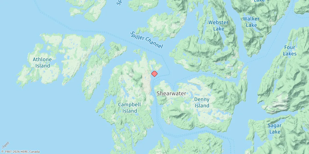 Map preview for Bella Bella