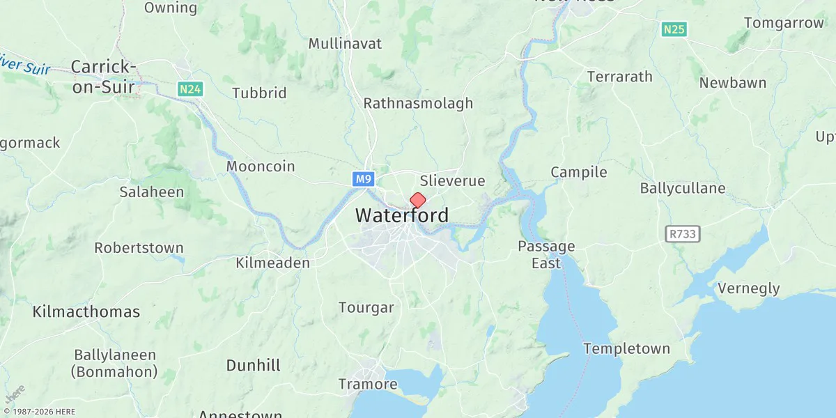 Map preview for Waterford