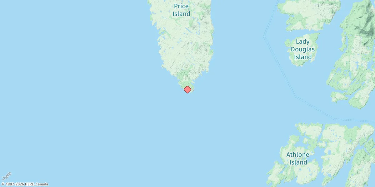 Map preview for Price Island