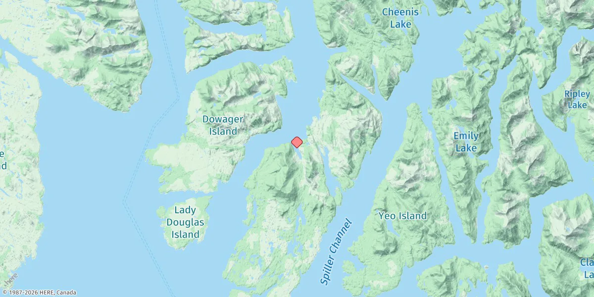 Map preview for Tom Bay