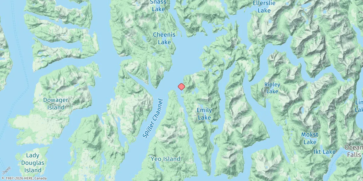 Map preview for Gerald Point