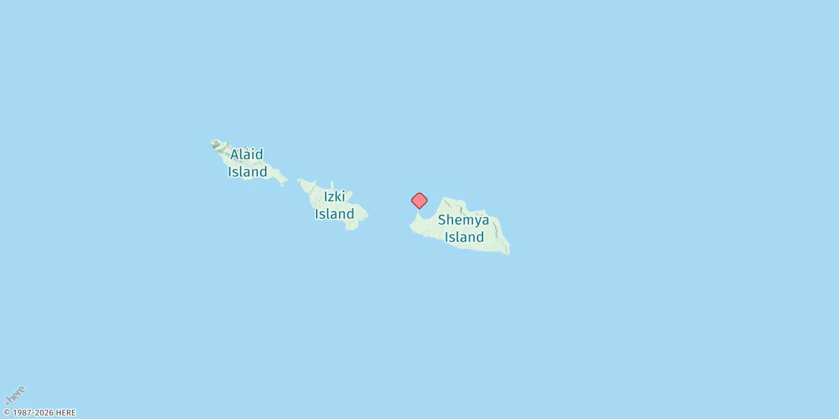Map preview for Shemya Island