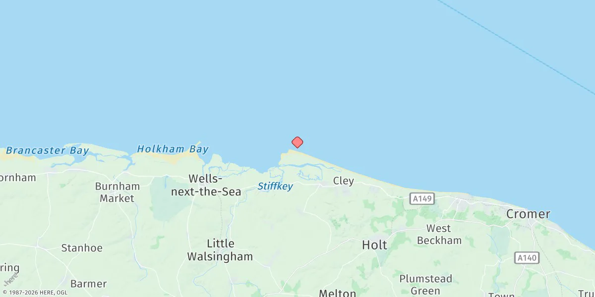 Map preview for Blakeney Bar