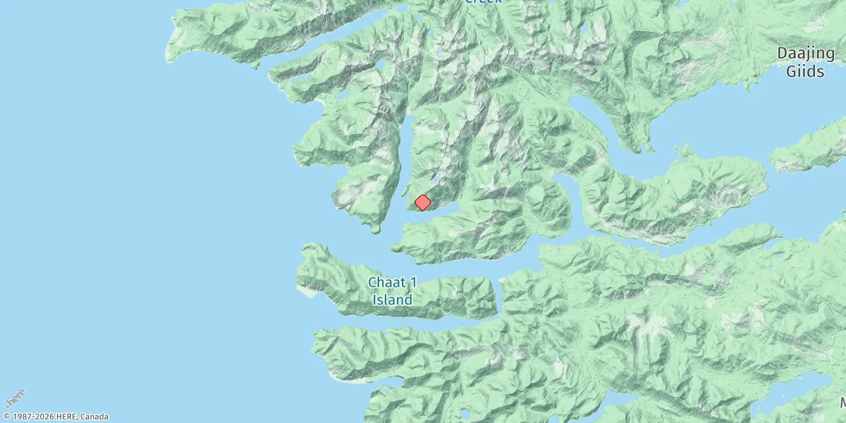 Map preview for Dawson Harbour