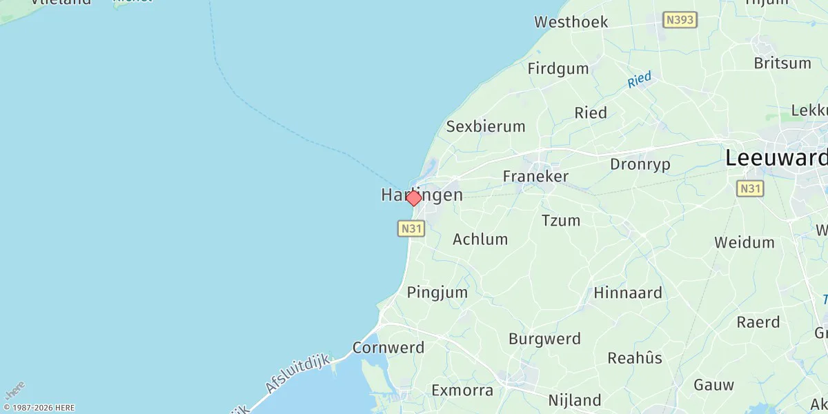 Map preview for Harlingen