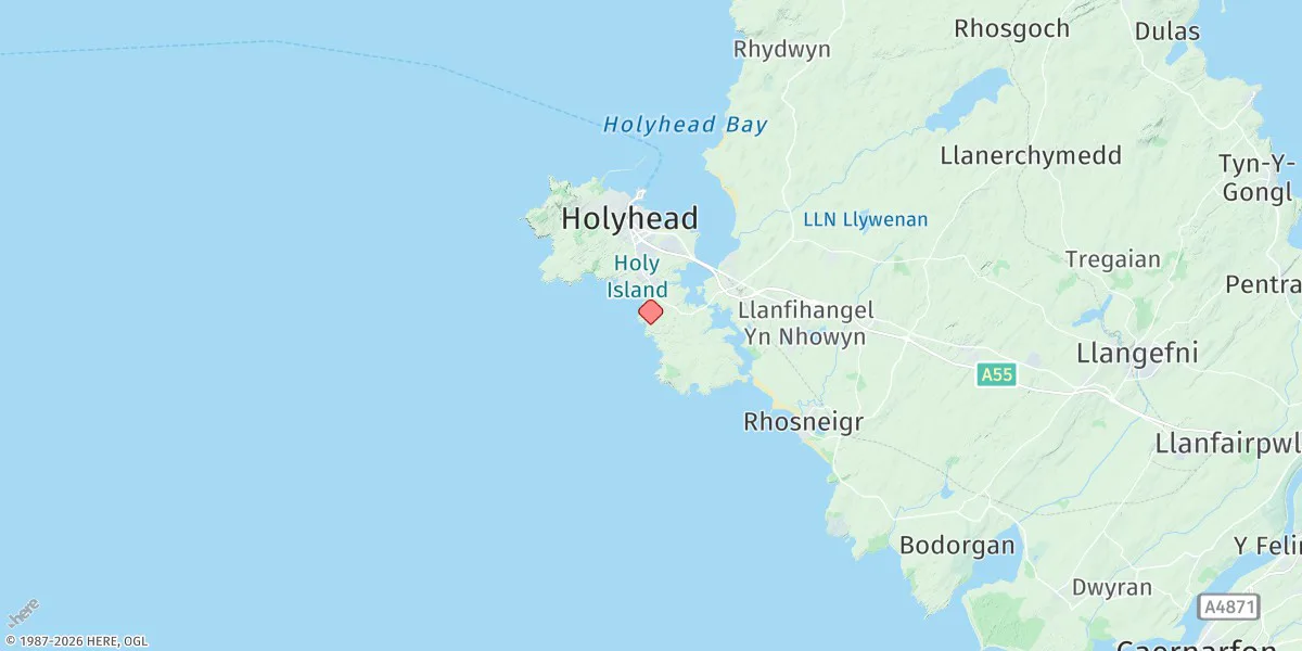 Map preview for Trearddur Bay