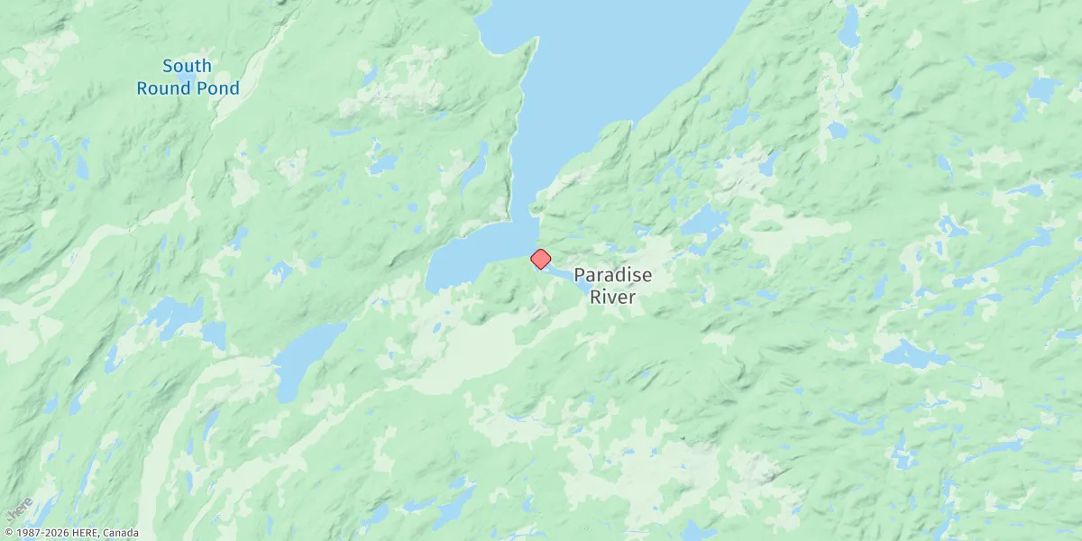 Map preview for Paradise River