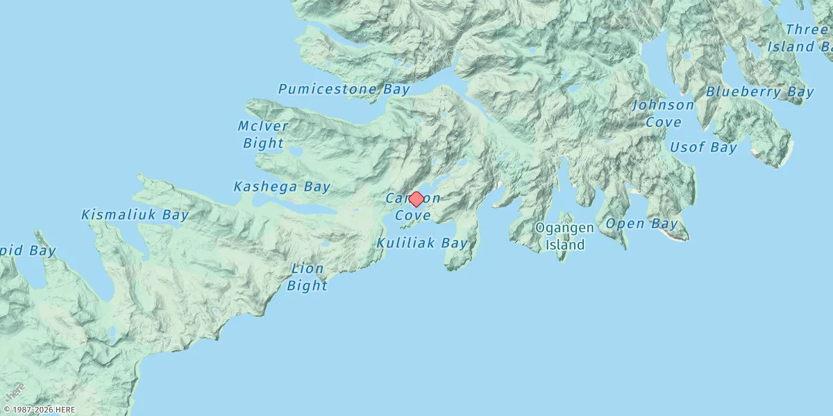 Map preview for Kuliliak Bay