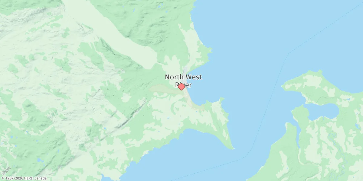 Map preview for North West River