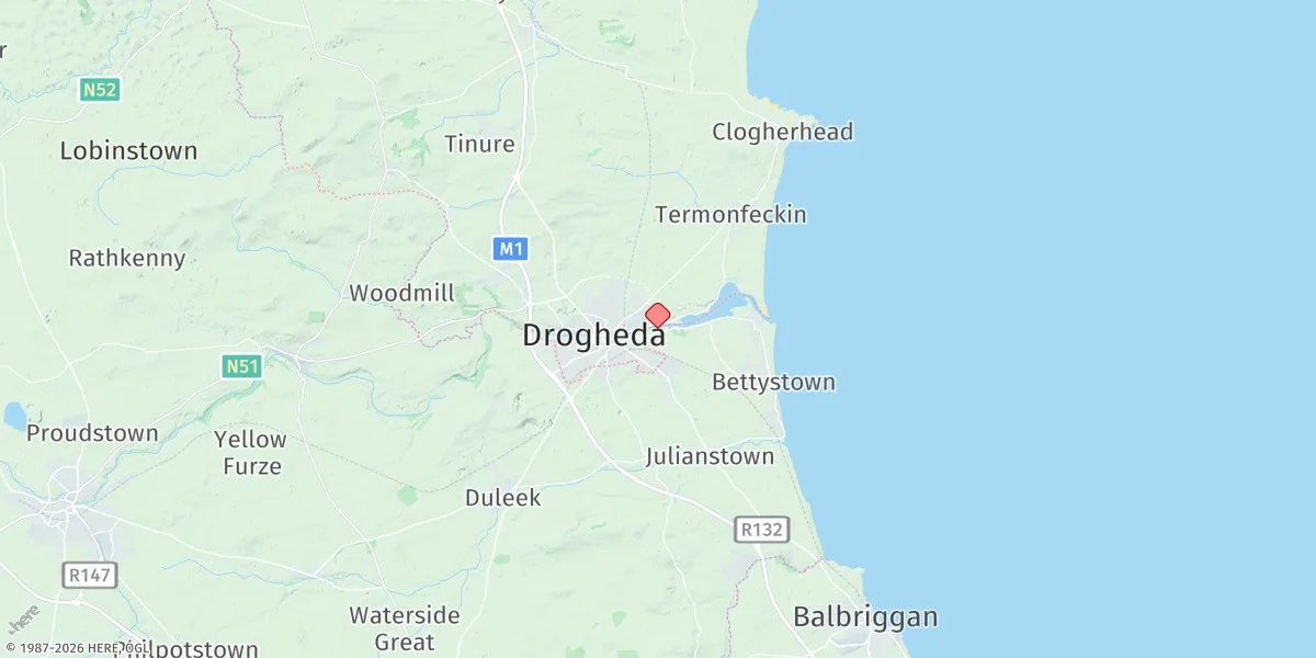 Map preview for Drogheda