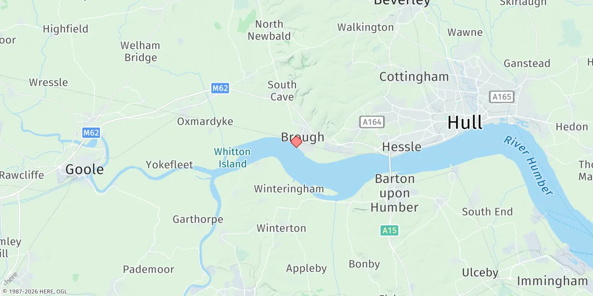 Map preview for Brough