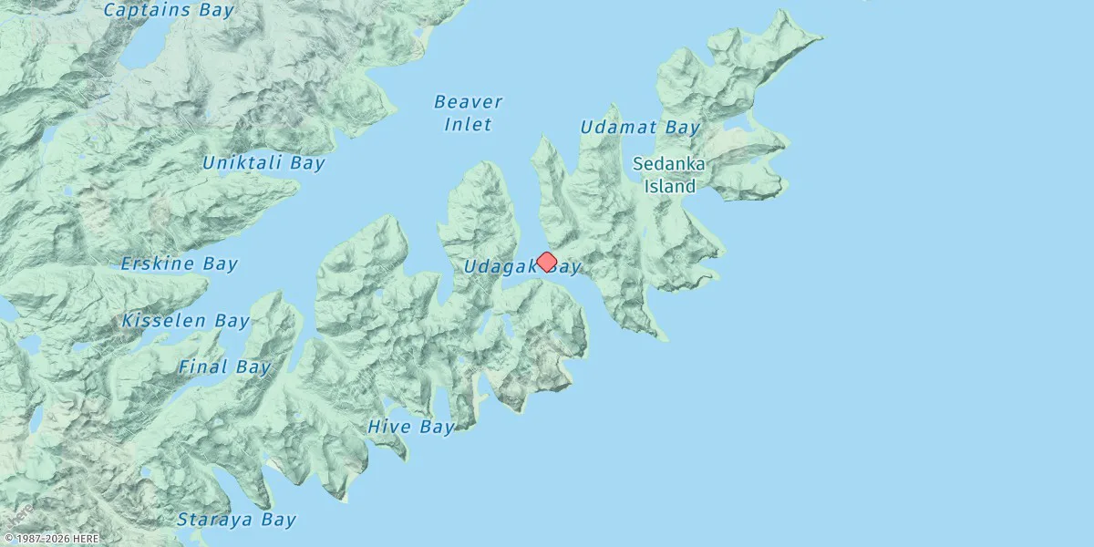 Map preview for Udagak Strait