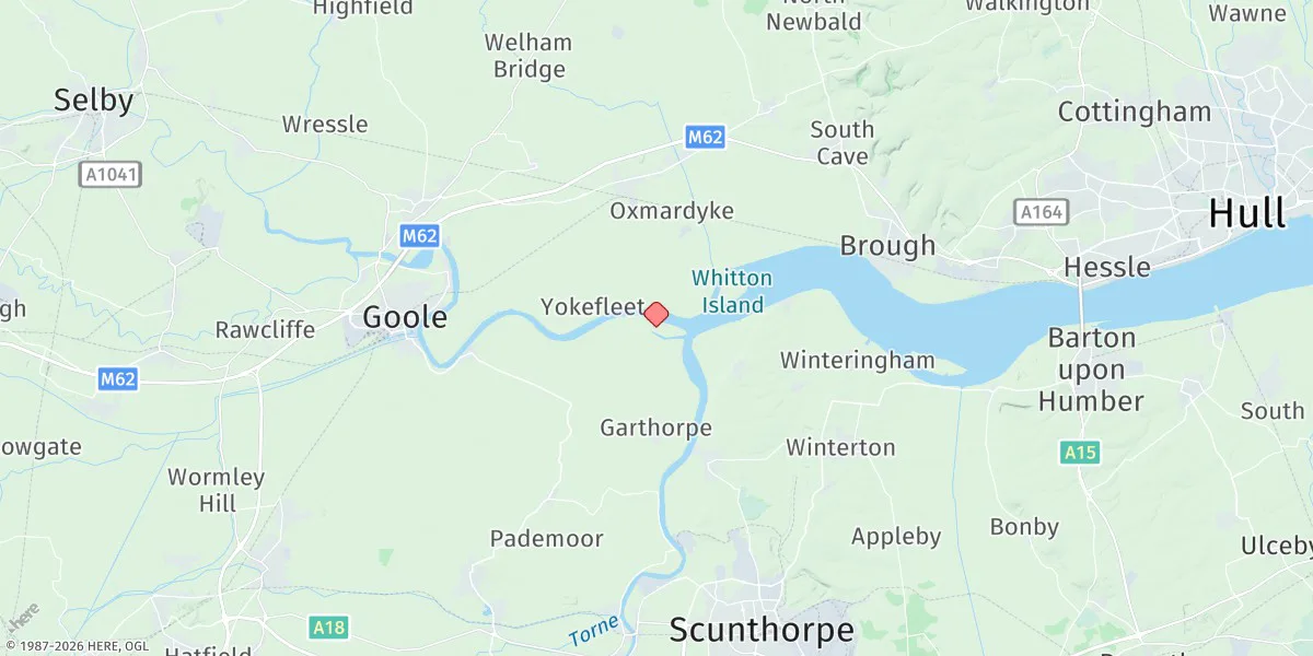Map preview for Blacktoft