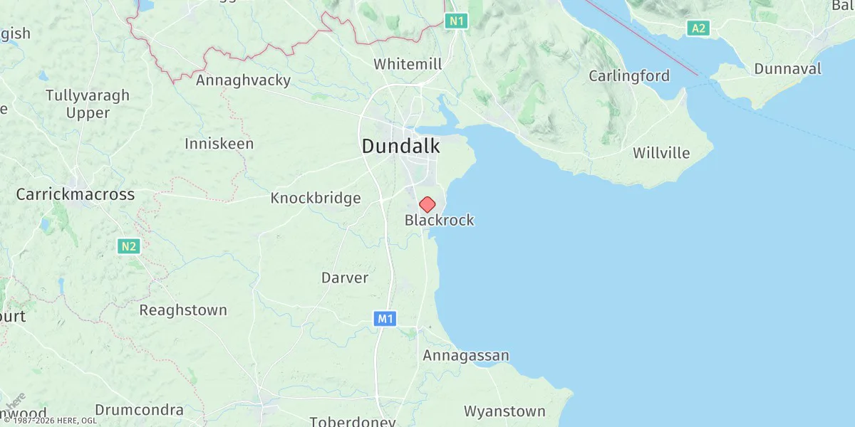 Map preview for Dunany Point