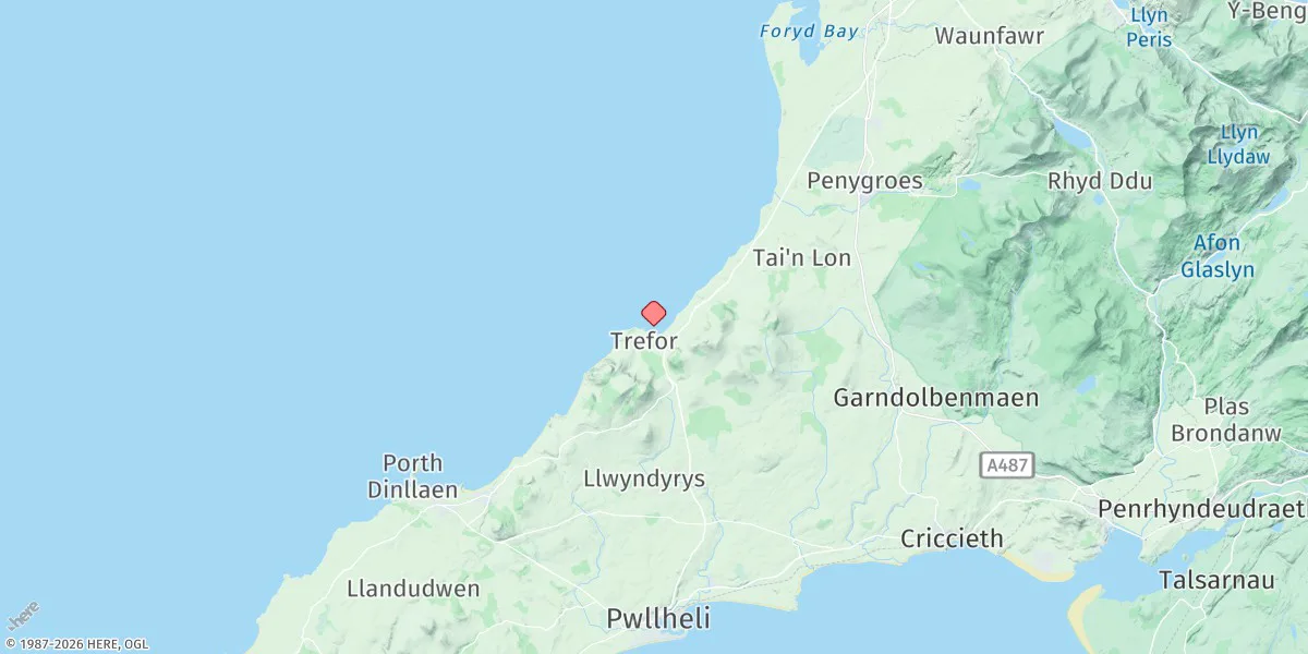 Map preview for Trefor