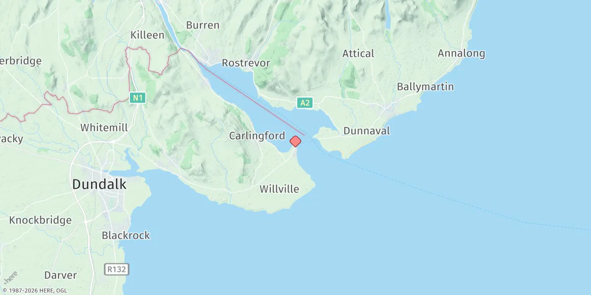 Map preview for Greenore