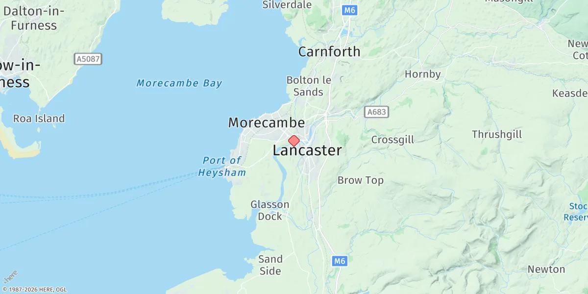 Map preview for Lancaster