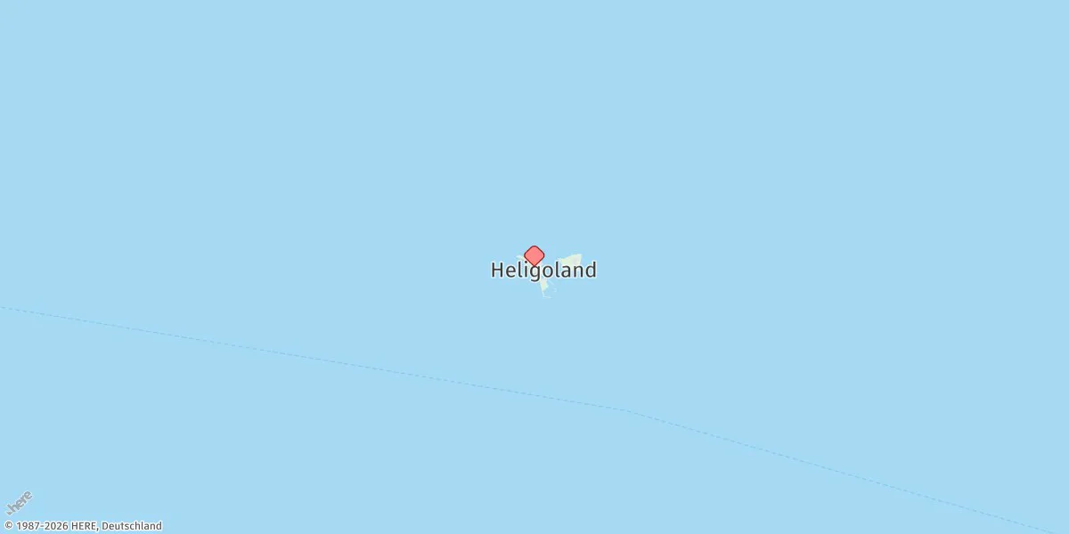 Map preview for Helgoland