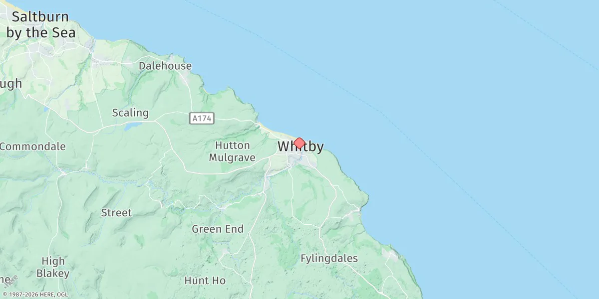 Map preview for Whitby