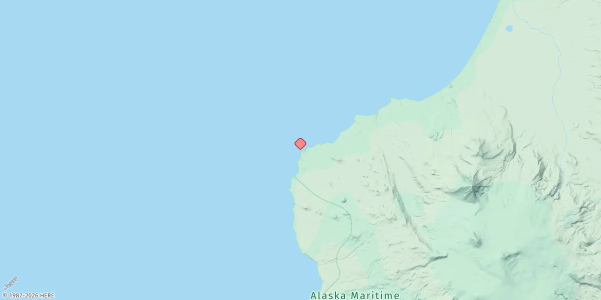 Map preview for Cape Sarichef