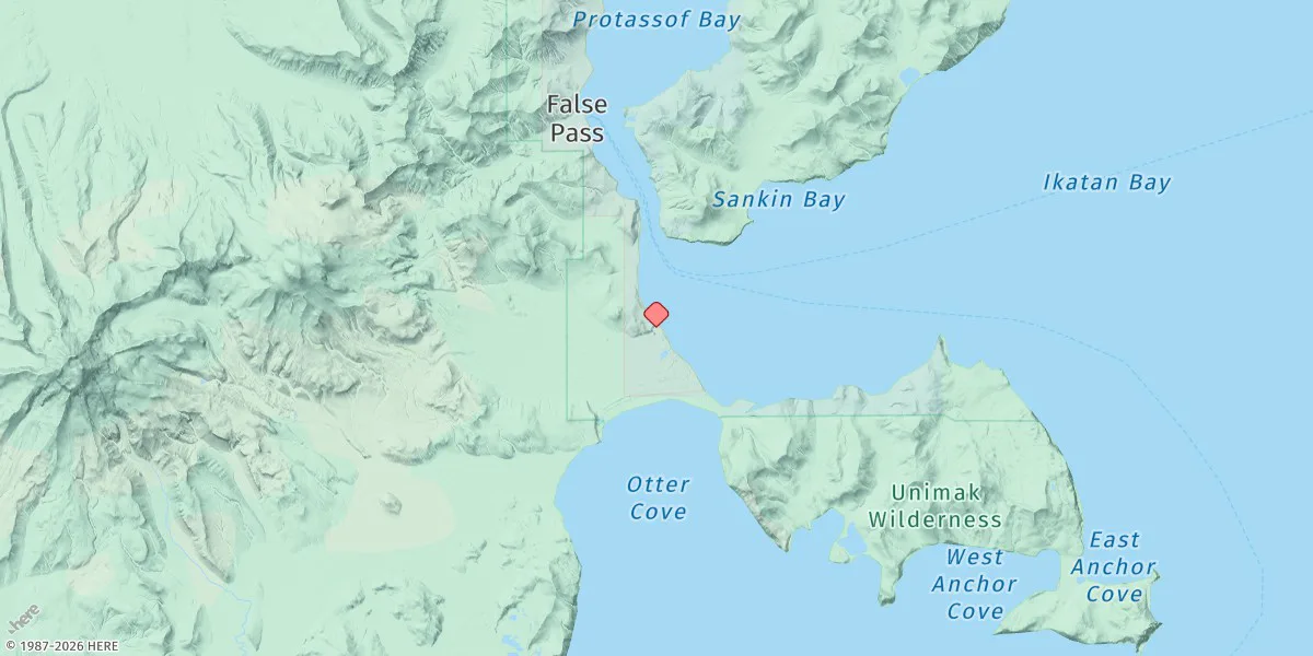 Map preview for Isanotski Strait Entrance, Ikatan Bay
